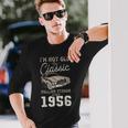 1956年生まれのクラシックカー 70歳の誕生日 長袖Tシャツ 彼への贈り物
