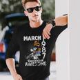 39Th Birthday Legends March 1987Intage 39 Years Old 長袖Tシャツ 彼への贈り物