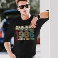 40 歳の誕生日 男性 オリジナル ヴィンテージ 1986 年 ギフト 長袖tシャツ 長袖Tシャツ 彼への贈り物