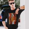 Africa アフリカ Animal Print Africa Is Calling 長袖Tシャツ 彼への贈り物