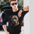 American Pitbull Dog アメリカンピットブル 長袖Tシャツ 彼への贈り物