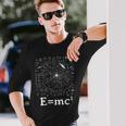EMc2 方程式 物理学 相対性理論 数学 数学 長袖Tシャツ 彼への贈り物