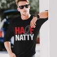 Half Natty ハーフナチュラルステロイドボディービルダー 長袖Tシャツ 彼への贈り物