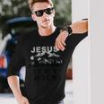 Jesus Is My Rock – Psalm 62 長袖Tシャツ 彼への贈り物