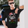 Party Elf Partnerlook Elfen Weihnachten Ugly Christmas Langarmshirts Geschenke für Ihn