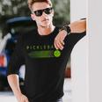 Pickleball Player Pickleballtylish Paddleball Lover 長袖Tシャツ 彼への贈り物