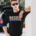 Recco、イタリア レトロ 70年代80年代スタイル 長袖Tシャツ 彼への贈り物