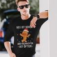 Sex Istchön Aber Weihnachten Is Öfter Lebkuchen Christmas Langarmshirts Geschenke für Ihn
