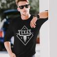 Texas Et Bétail T-shirt à manches longues Cadeaux pour lui