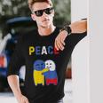 ウクライナロシア平和ウクライナノーウォー。 長袖Tシャツ 彼への贈り物