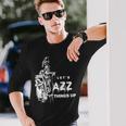 ジャズ・サックス レッツ・ジャズ・シング・アップlet's Jazz Thing Up 長袖tシャツ 長袖Tシャツ 彼への贈り物