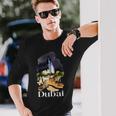 ドバイ Uae お土産絵画 ドバイの街 シャツ 長袖tシャツ 長袖Tシャツ 彼への贈り物