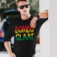 レゲエとジャマイカ Bombo Claat ラスタ ボンボクラット 長袖Tシャツ 彼への贈り物
