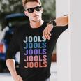 面白いギフト名 Jools 名入れ名 長袖Tシャツ 彼への贈り物