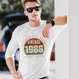 1966年からレトロ60歳の誕生日にヴィンテージで素晴らしい。 長袖Tシャツ 彼への贈り物