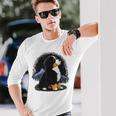 バーニーズマウンテンドッグ かわいいバーニーズマウンテンドッグ 長袖Tシャツ 彼への贈り物