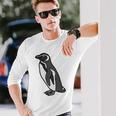 マゼランペンギン 長袖Tシャツ 彼への贈り物