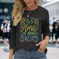 93 Years Of Being Awesome 93歳の誕生日 93歳 長袖Tシャツ 彼女への贈り物