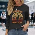 Charlie Does Noturf In The Militaryietnam War 長袖Tシャツ 彼女への贈り物