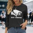 ay Cheese 監視防犯カメラ 長袖Tシャツ 彼女への贈り物