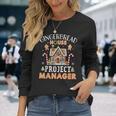 Gingerbread House Project Manager Cookie Baking Xmas Long Sleeve T-Shirt Gifts for Her Gingerbread House Project Manager Cookie Baking Xmas Long Sleeve T-Shirt Gifts for Her