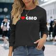 Gmo大好き 長袖Tシャツ 彼女への贈り物