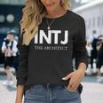 Intj 建築家 Intj 長袖Tシャツ 彼女への贈り物