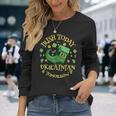 Irish Today ウクライナ Tomorrowt Patrick's Day 長袖Tシャツ 彼女への贈り物