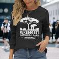 Serengeti National Park 長袖Tシャツ 彼女への贈り物
