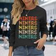 Vintage Retro Niners Retro Style 70S 80S First Name Long Sleeve T-Shirt Gifts for Her
