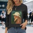 オーギュスト・ルノワール自画像 長袖Tシャツ 彼女への贈り物
