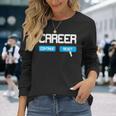 キャリアリセット転職 長袖Tシャツ 彼女への贈り物
