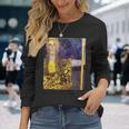 グスタフ・クリムト パラス・アテネ 2 アーティスト向け 長袖Tシャツ 彼女への贈り物