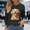 ゴールデンレトリバー グッドボーイ 長袖Tシャツ 彼女への贈り物