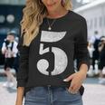 ナンバー5 長袖Tシャツ 彼女への贈り物