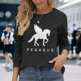 ペガサス コスチューム クラシック ギリシャ伝説 馬 ペガサス コスチューム 長袖Tシャツ 彼女への贈り物