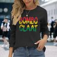 レゲエとジャマイカ Bombo Claat ラスタ ボンボクラット 長袖Tシャツ 彼女への贈り物
