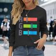 レッド グリーン ブルー Rgb カラー モデル アーティスト 長袖Tシャツ 彼女への贈り物