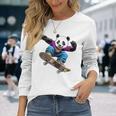 パンダベア スケートボード スケーター パンダベ 長袖Tシャツ 彼女への贈り物