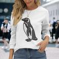 マゼランペンギン 長袖Tシャツ 彼女への贈り物