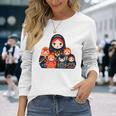 マトリョーシカ ロシア人形 入れ子人形 マトリョーシカ 長袖tシャツ 長袖Tシャツ 彼女への贈り物