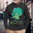 Brocco Lee Divertente Karate Kung Fu Broccolierdura Maglietta a maniche lunghe Regalos para ancianos