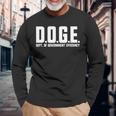 DOGE 政府効率省 Doge 長袖tシャツ 長袖Tシャツ 高齢者への贈り物