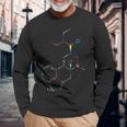 Lsd Moleculeサイケデリックシャツ 長袖Tシャツ 高齢者への贈り物