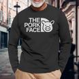 Pig Face Parody Meat Lover Outdoor 長袖tシャツ 長袖Tシャツ 高齢者への贈り物