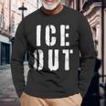 Ice Out 長袖Tシャツ 高齢者への贈り物