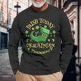 Irish Today ウクライナ Tomorrowt Patrick's Day 長袖Tシャツ 高齢者への贈り物