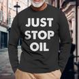 Justtop Oilave The Earth Justtop オイル 長袖Tシャツ 高齢者への贈り物