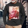 Life Picture Collection マリリン モンロー5 長袖Tシャツ 高齢者への贈り物