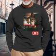 Life Picture Collection 猫（6） 長袖Tシャツ 高齢者への贈り物
